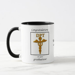 Mug Docteur en thérapie physique Félicitations