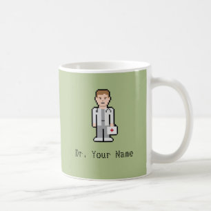 Mug Docteur fait sur commande du nom 8bit