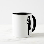 Mug Docteur féminin (Devant droit)