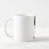 Mug Docteur féminin noir/africain mignon personnalisé (Gauche)