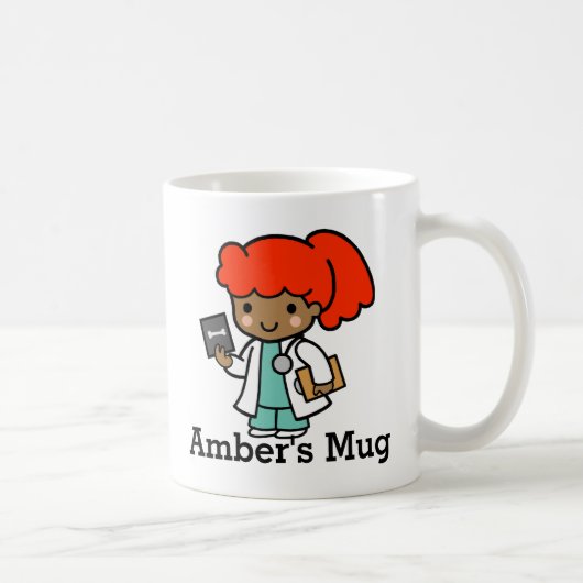 Mug Docteur fille avec Xray (Droite)