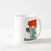 Mug Docteur fille avec Xray (Devant droit)