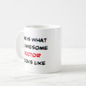 Mug docteur, génial (Devant gauche)