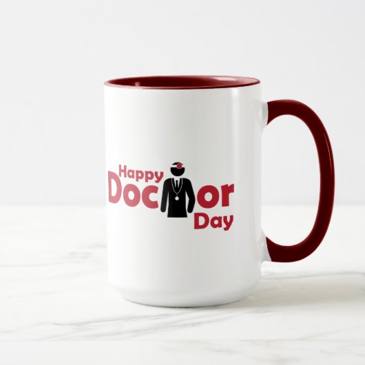 Mug Docteur heureux Day (Droite)