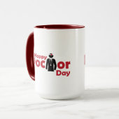 Mug Docteur heureux Day (Devant gauche)