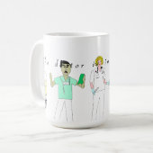 Mug Docteur In la Chambre ! (Devant gauche)