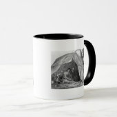 Mug Docteur indien Concocting un pot de médecine (Devant droit)