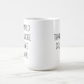 Mug Docteur Merci Gift, Café Personnalisé (Centre)