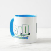 Mug DOCTEUR OF PSYCHOLOGY de PsyD LOGO2 (Devant gauche)