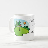 Mug Docteur Prescription de golf (Devant gauche)