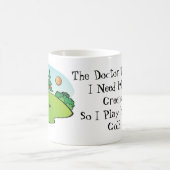 Mug Docteur Prescription de golf (Centre)