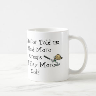 Mug Docteur Prescription de golf