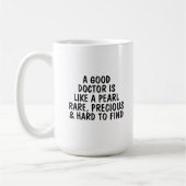 Mug Doctor Thank you Gift, Custom Doctor  (Gauche)