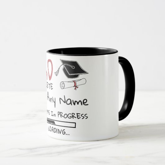 Mug Doctorat (Devant droit)