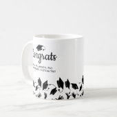 Mug Doctorat Doctorat Diplôme Diplôme Congrats cadeaux (Devant gauche)