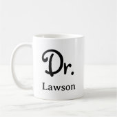 Mug Doctorate Graduation  (Gauche)