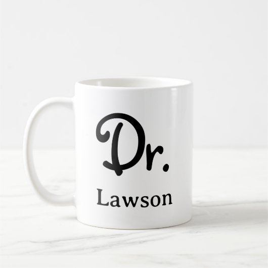 Mug Doctorate Graduation  (Gauche)