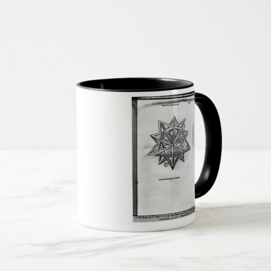 Mug Dodecahedron, de 'De Divina Proportione' (Devant droit)