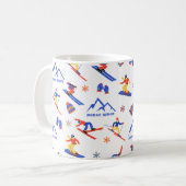 Mug Dodge Ridge California Ski Snowboard Motif (Devant gauche)