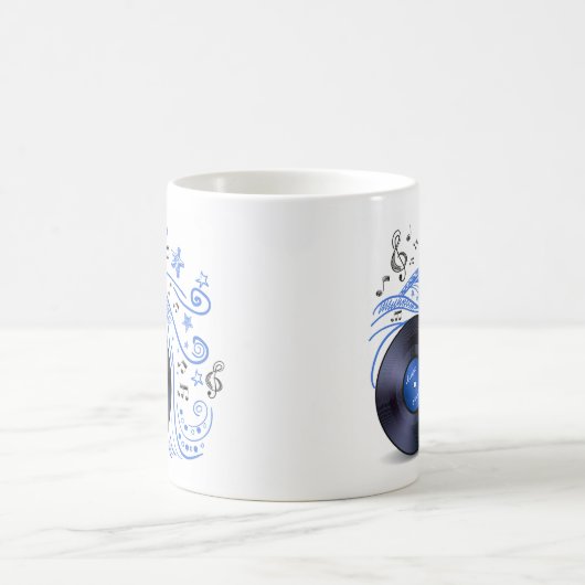 Mug Dodle de musique Vinyl (Centre)