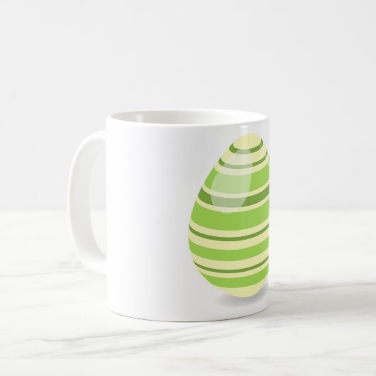 Mug d'oeufs verts de Pâques (Devant gauche)