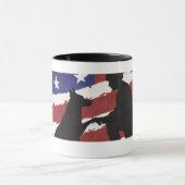Mug DOF - K9 Drapeau Musique (Centre)