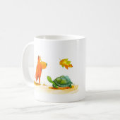 Mug Dog and Tortoise Cartoon (Devant gauche)