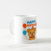 Mug Dog Birthday Gift for Dog Lovers (Devant gauche)