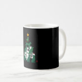 Mug Dog Christmas Tree Shirt - Dog Christmas (2) (Devant droit)
