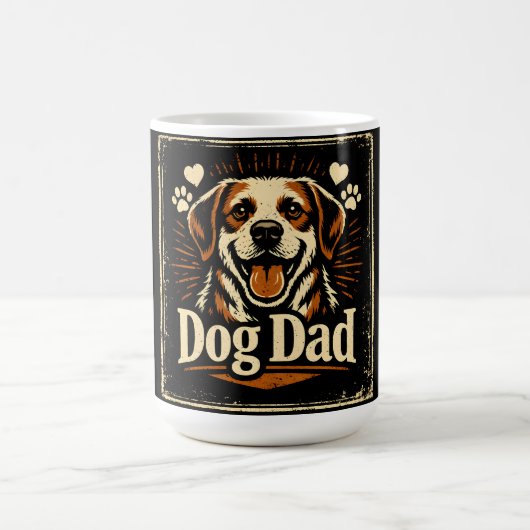 Mug Dog Dad – Proud Canine Father Love (Centre)