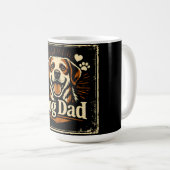 Mug Dog Dad – Proud Canine Father Love (Devant droit)