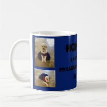 Dog de Labradoodle avec Personnaliser de tenue per