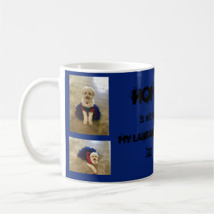 Mug Dog de Labradoodle avec Personnaliser de tenue per