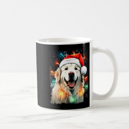 Mug Dog Great Pyrenees Christmas (Droite)