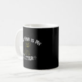 Mug Dog Hair Is My Glitter Funny Dog Lover (Devant gauche)