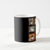 Mug Dog In Ghost Costume Funny Halloween Puppy Lover (Devant droit)