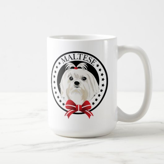 Mug Dog Maltese (Droite)