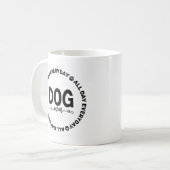Mug Dog Mom - All Day Every Day (Devant gauche)