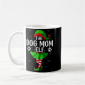 Mug Dog Mom Elf Christmas Girls Women Elf Squad Xmas F (Gauche)