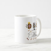 Mug Dog Mom Leopard Print Paw Design/Leopard Dog Mom (Devant droit)