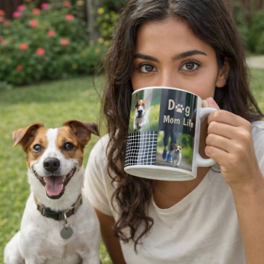 Mug Dog Mom Mode ON Modern Pet Lover Design