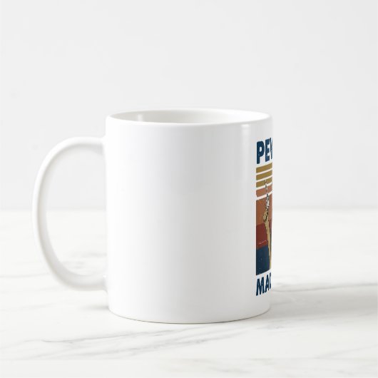 MUG DOG PEW PEW MADAFAKAS VINTAGE RETRO (Gauche)