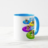 Mug Dog Pool Party (Devant droit)