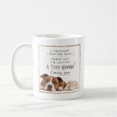Mug Dog Pregnancy Announcement (Gauche)