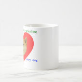 Mug Doge beaucoup de Valentines de jour d'amour très (Centre)
