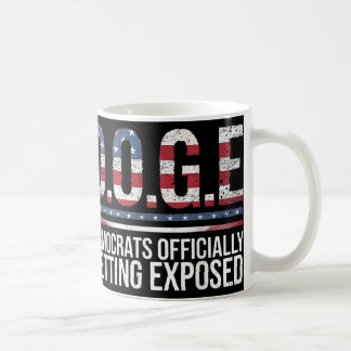 Mug Doge D.o.p.e. Ministère de l'Efficacité gouverneme