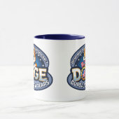 Mug DOGE Dept of Government Efficacité Bureaucrate Lar (Centre)