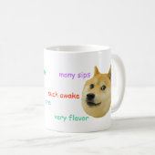 Mug Doge Funny Meme (Devant droit)