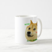 Mug Doge Holiday Funny Meme (Devant droit)