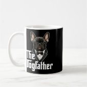 Mug Dogfather French Buldog Papa Frenchie Papa Chien P (Gauche)